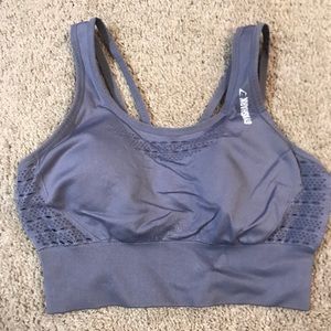 Gymshark lilac sports bra small
